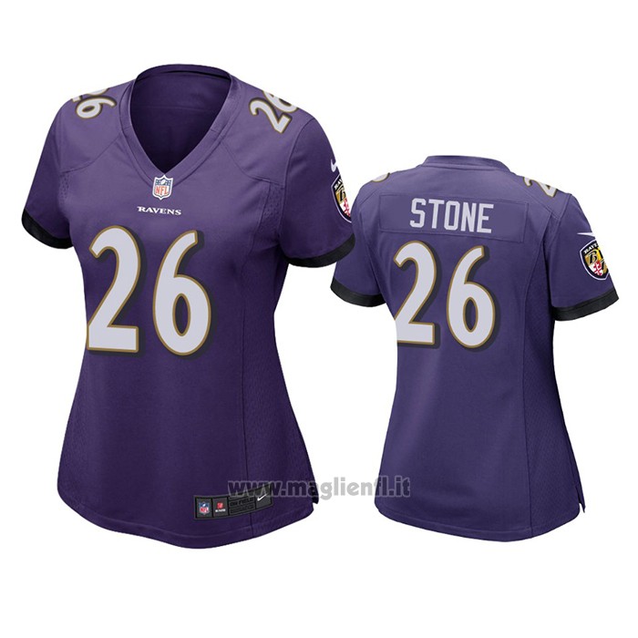 Maglia NFL Game Donna Baltimore Ravens Geno Stone Viola